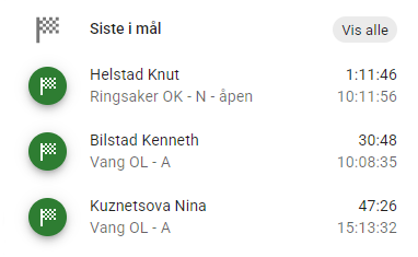 Klasseliste-tidtaking